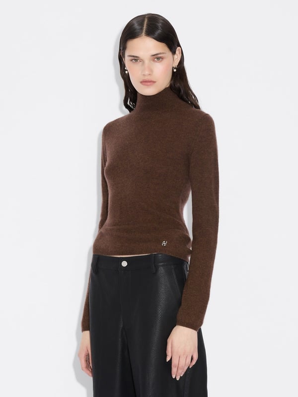 Holzweiler Cashmere Turtleneck Dk. Brown