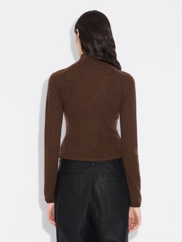 Holzweiler Cashmere Turtleneck Dk. Brown