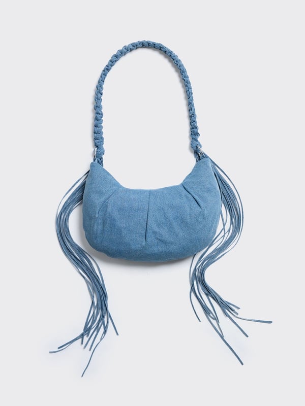 Holzweiler Cocoon Big Denim Bag Mid Blue