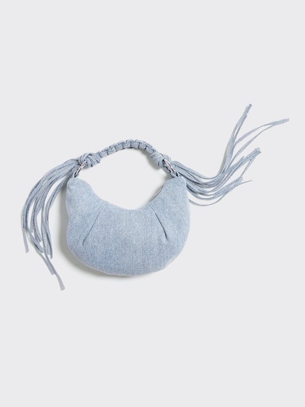 Holzweiler Cocoon Denim Micro Bag Lt. Blue Mix