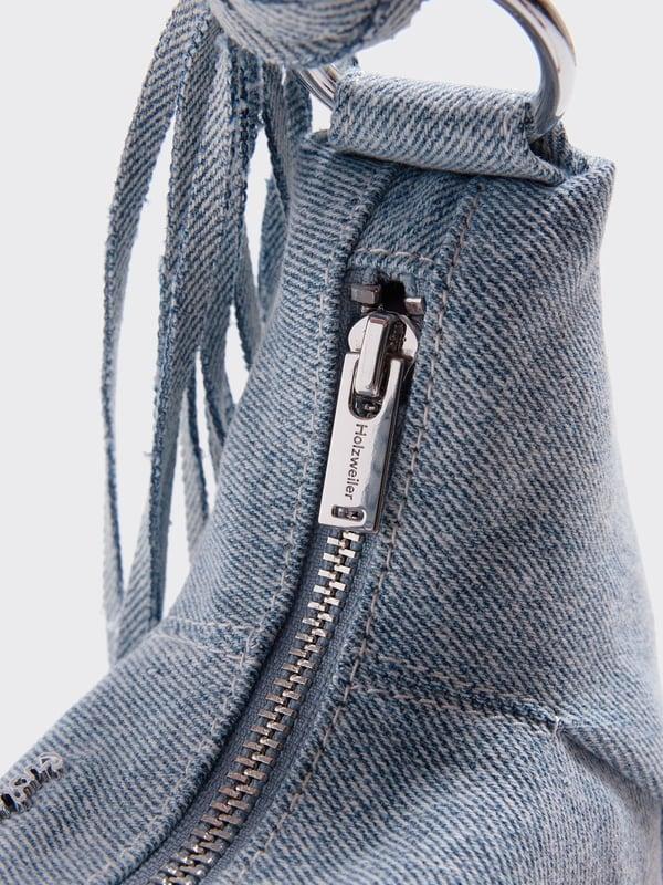 Holzweiler Cocoon Denim Micro Bag Lt. Blue Mix