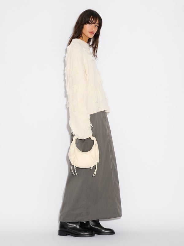 Holzweiler Cocoon Micro Bag Ecru