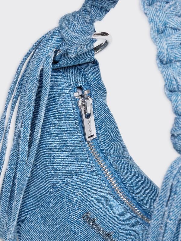 Holzweiler Cocoon Micro Denim Bag Mid Blue