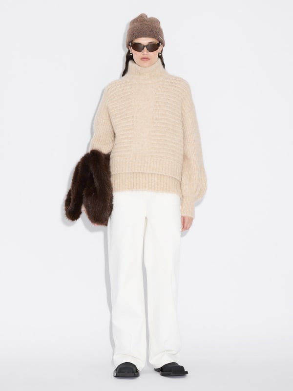 Holzweiler Data Knit Sweater Ecru