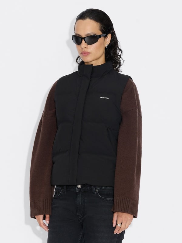 holzweiler Diff Lt Down Vest Black