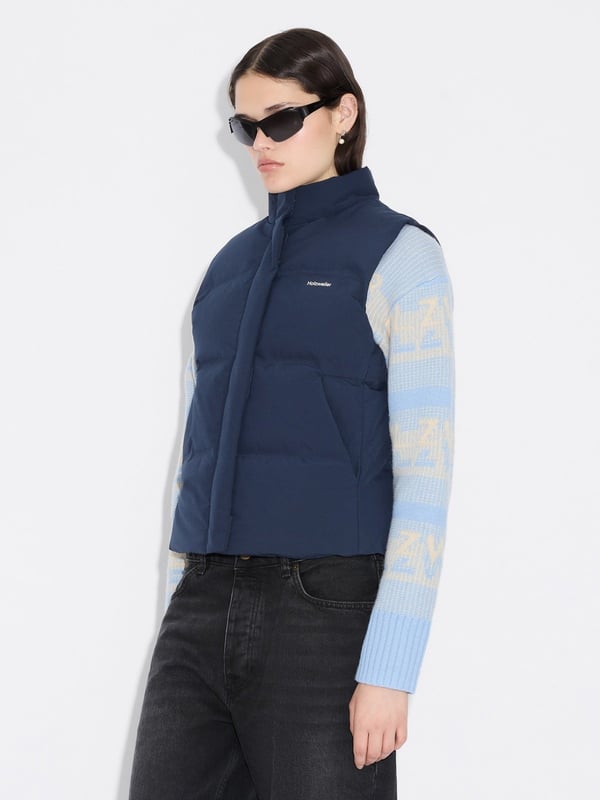 Holzweiler Diff Lt Down Vest Dk. Navy