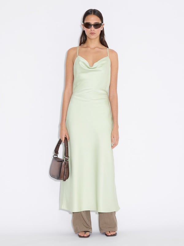 Holzweiler Eila Dress Lt. Green