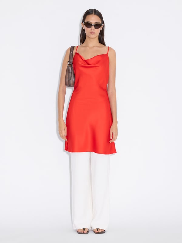 Holzweiler Eila Short Dress Red