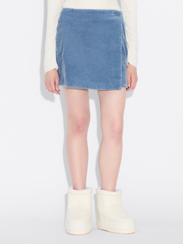 Holzweiler Enja Corduroy Skirt Lt. Blue Mix