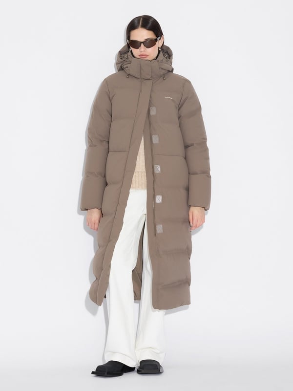 holzweiler Glittertind Down Jacket Taupe