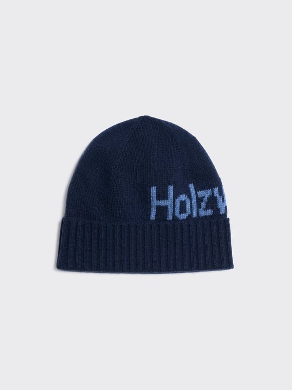 Holzweiler Haza Logo Beanie Blue Mix