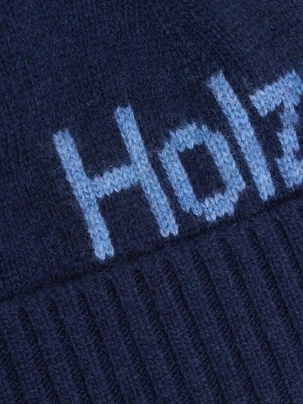 Holzweiler Haza Logo Beanie Blue Mix