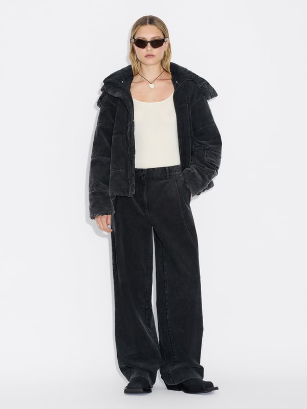 holzweiler Kiko Corduroy Trousers Black