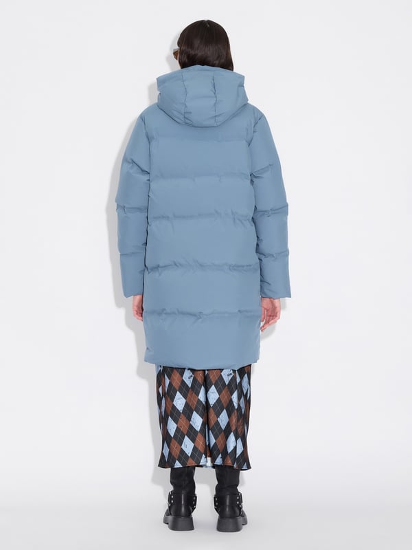 Holzweiler Loen Down Jacket Blue Aqua