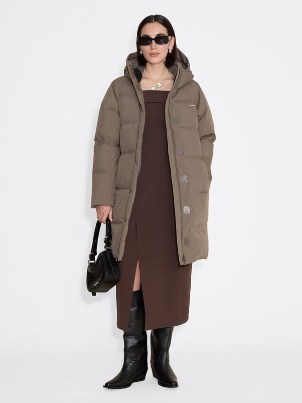 holzweiler Loen Down Jacket Taupe