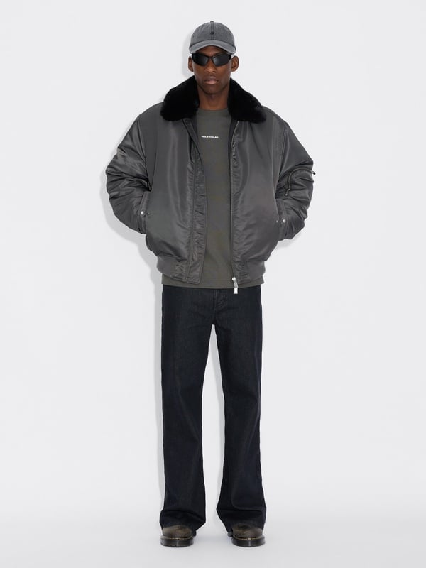 Holzweiler Loke Washed Cap Black Washed