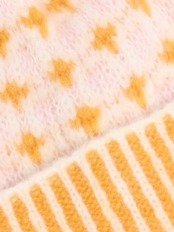 Holzweiler Norwegian Wool Beanie Orange Mix