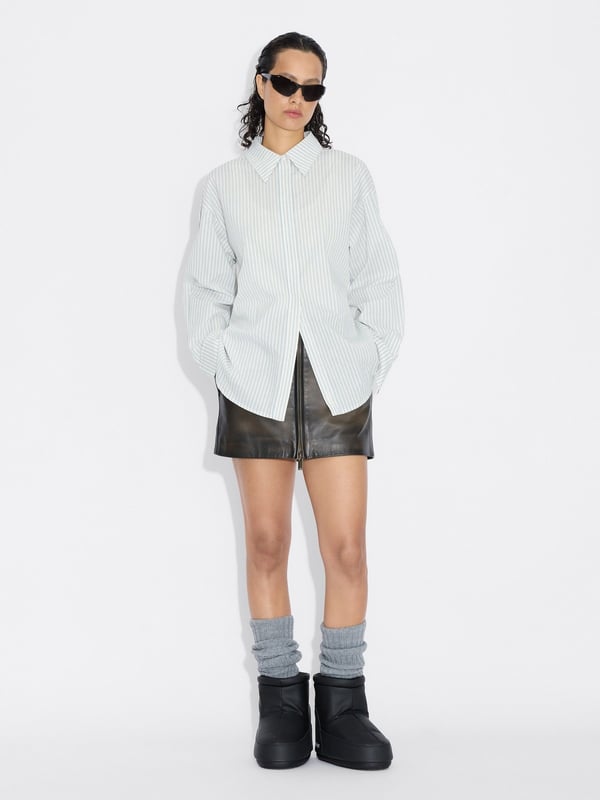 Holzweiler Oak Stripe Shirt Lt. Blue Mix