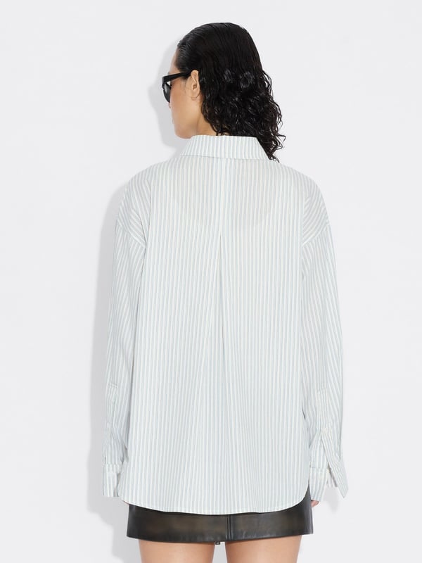 Holzweiler Oak Stripe Shirt Lt. Blue Mix