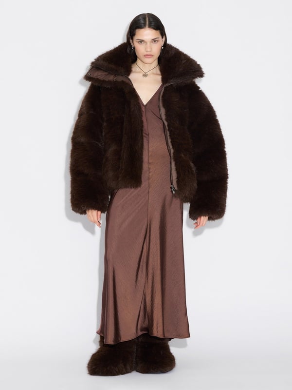 Holzweiler Rakel Dress Brown