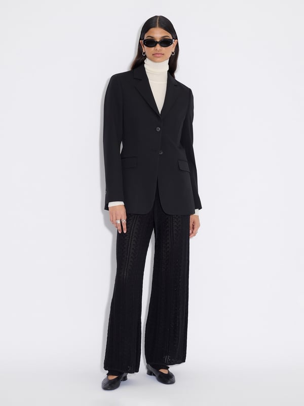 holzweiler Regular Suit Jacket Black