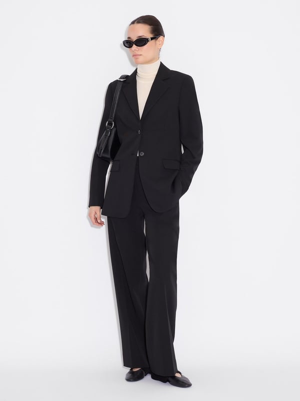 holzweiler Regular Suit Trouser Black