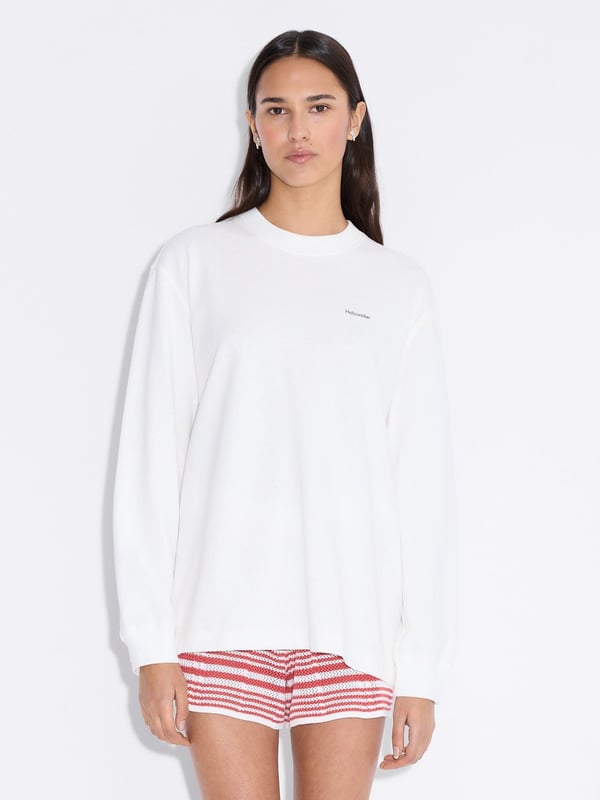 Holzweiler Relaxed Long Sleeve White