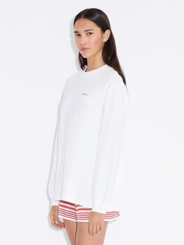 holzweiler Relaxed Long Sleeve White