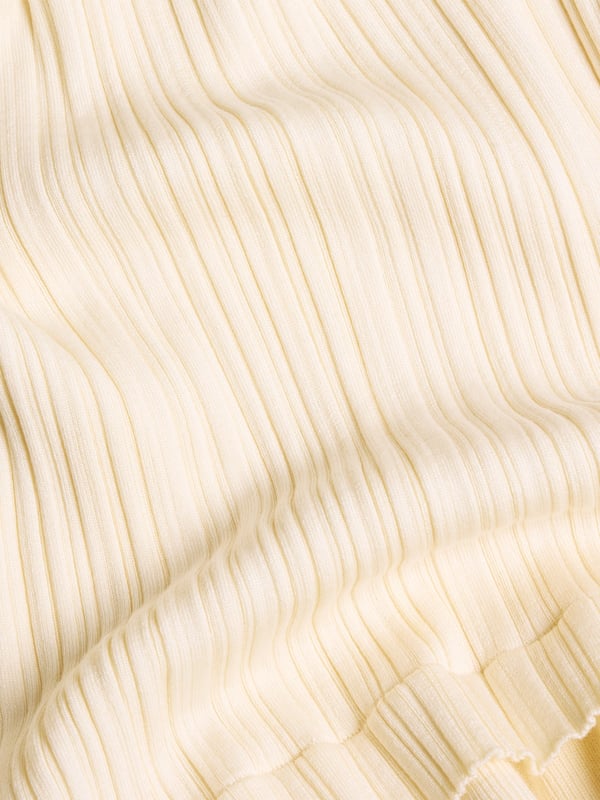 Holzweiler Ripple Dress Ecru