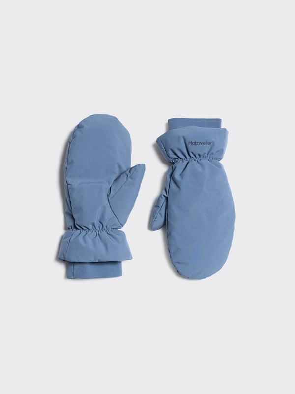 holzweiler Slogen Bubble Mittens Blue Aqua