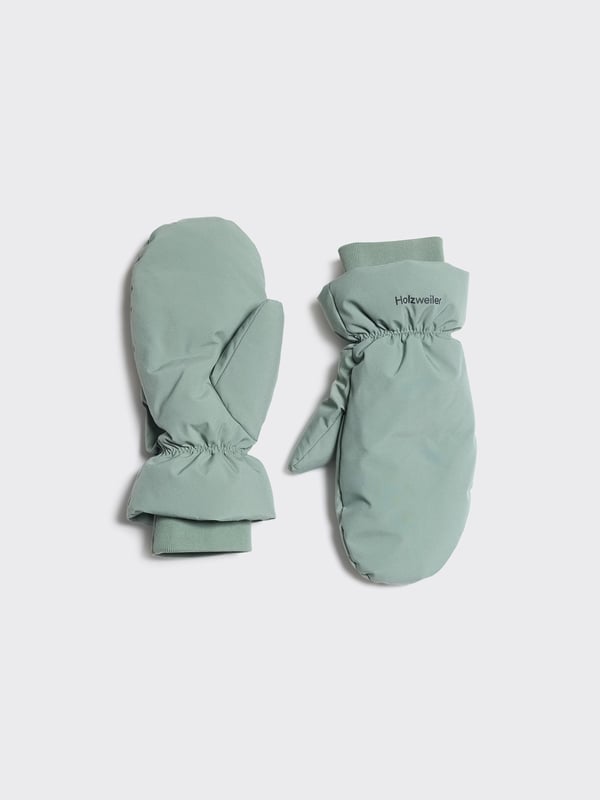 holzweiler Slogen Bubble Mittens Green