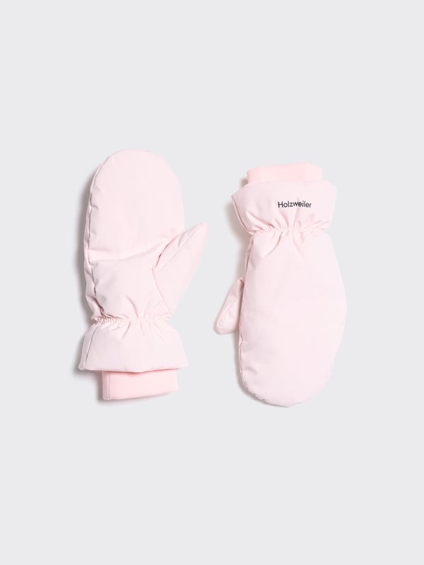 holzweiler Slogen Bubble Mittens Pink