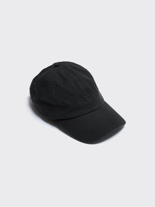 holzweiler Sonnet Washed Cap Black Washed