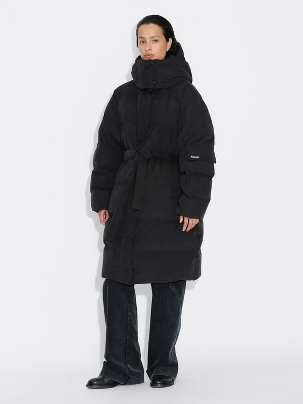 Holzweiler Steilia Brushed Down Coat Black
