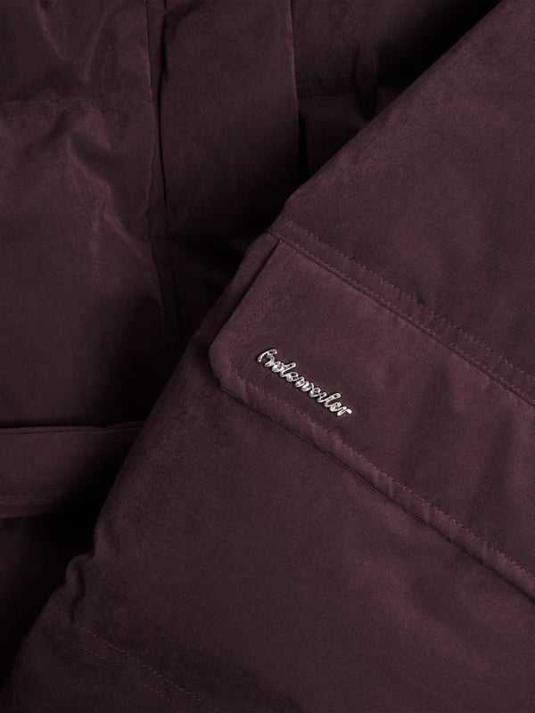 Holzweiler Steilia Brushed Down Jkt Burgundy