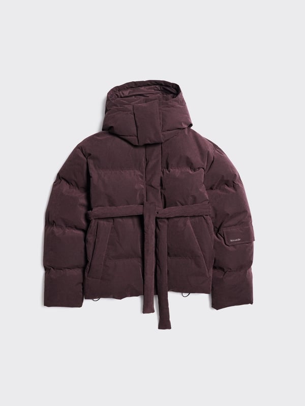 holzweiler Steilia Brushed Down Jkt Burgundy