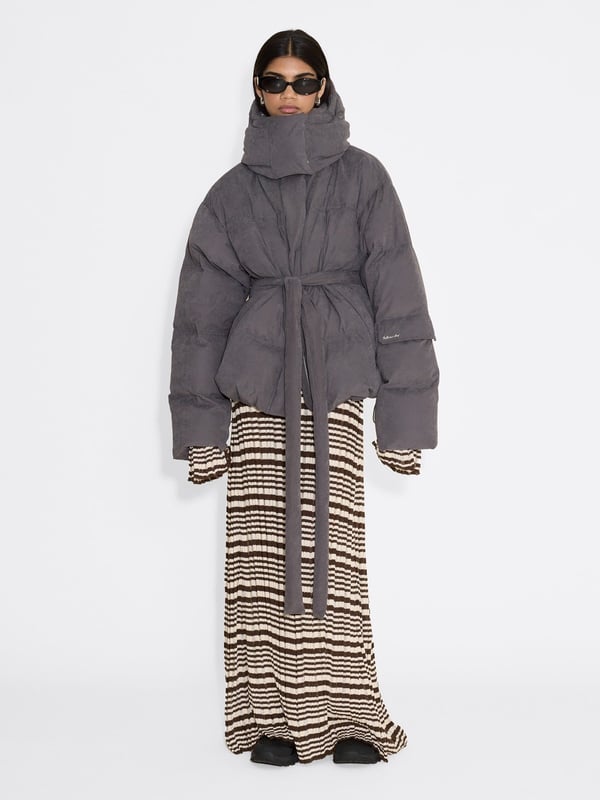 holzweiler Steilia Brushed Down Jkt Grey