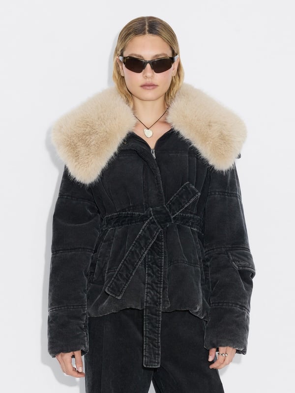 Holzweiler Steilia Corduroy Jacket Black