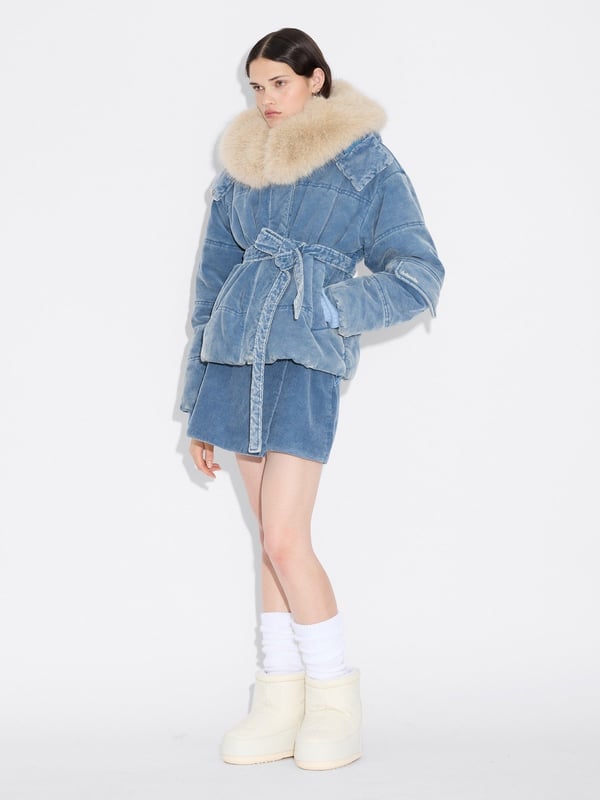Holzweiler Steilia Corduroy Jacket Lt. Blue Mix