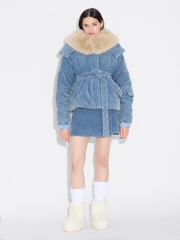 holzweiler Steilia Corduroy Jacket Lt. Blue Mix