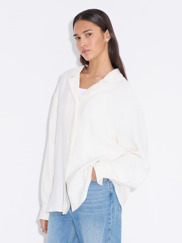 Holzweiler Summer Relaxed Shirt Off White
