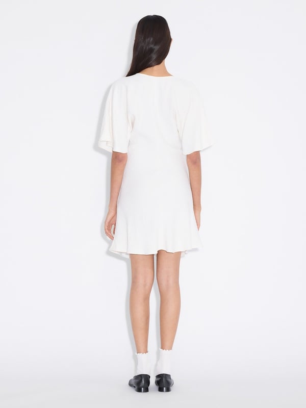 Holzweiler Summer Short Dress Off White