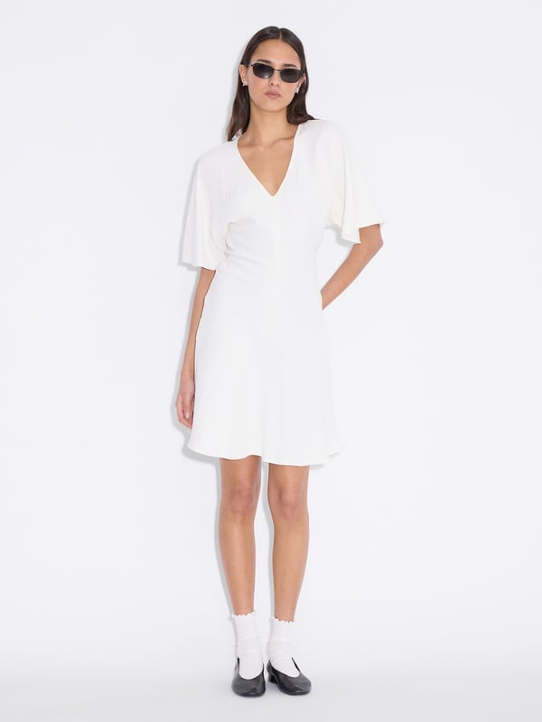 holzweiler Summer Short Dress Off White
