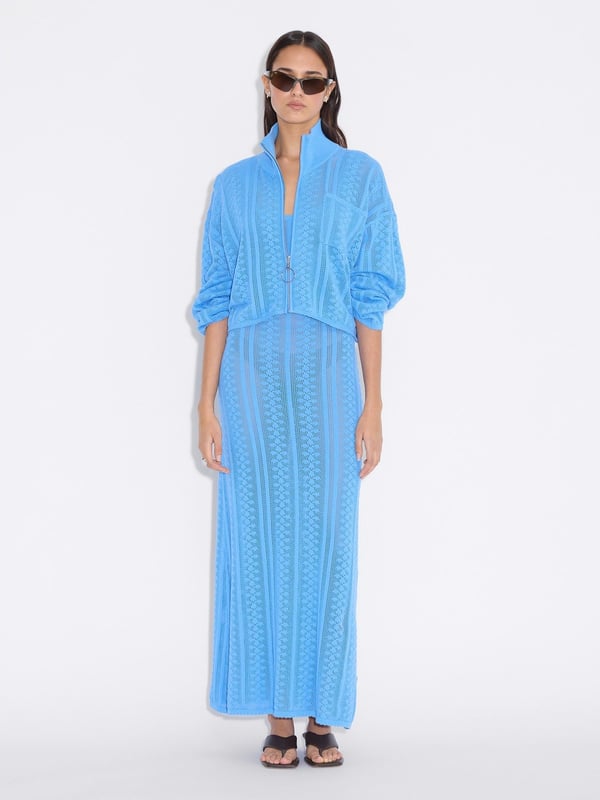 holzweiler Tine Crochet Dress Blue