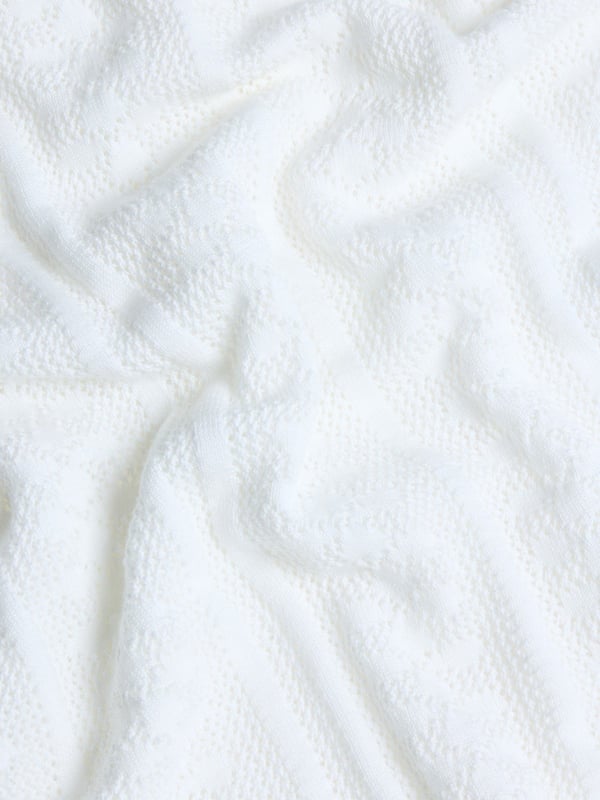 Holzweiler Tine Crochet Dress Ecru