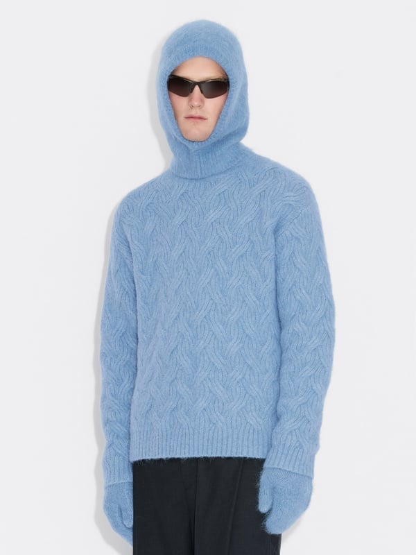 Holzweiler Tine Fluffy Balaclava Lt. Blue