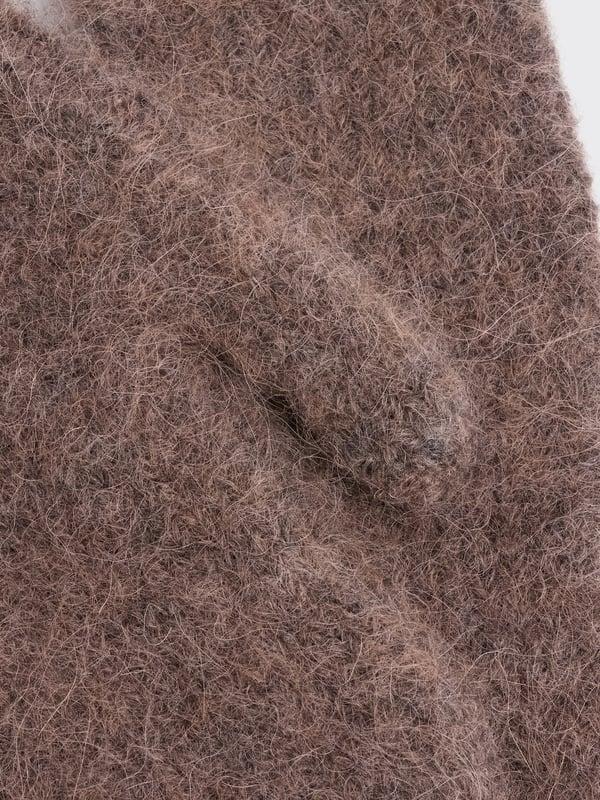 Holzweiler Tine Fluffy Mittens Dk. Brown