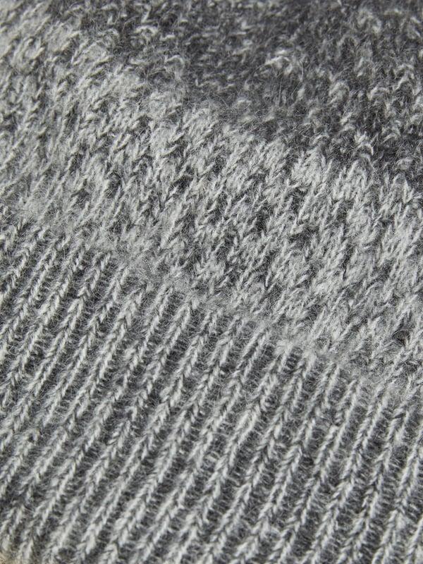 Holzweiler Tine Knit Beanie Dk. Grey Mix