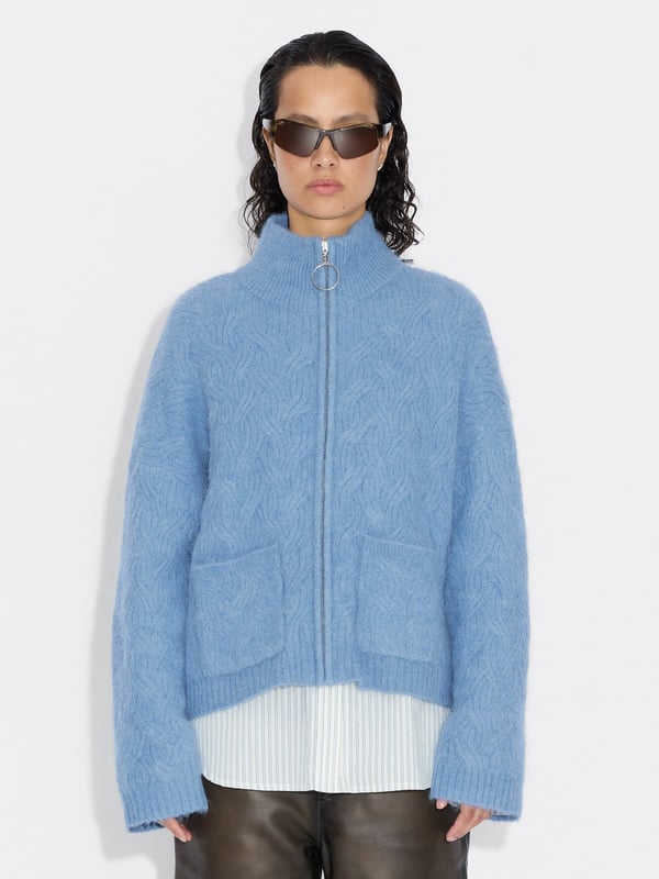 Holzweiler Tine Powder Cardigan Blue