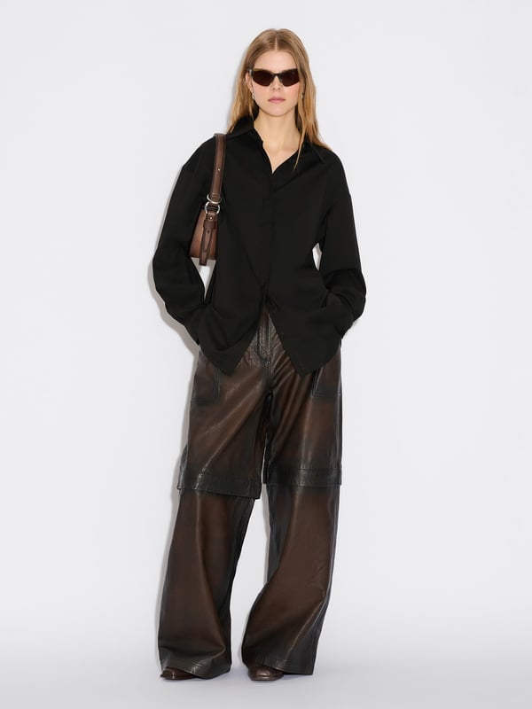 holzweiler Vidda Relaxed shirt Black